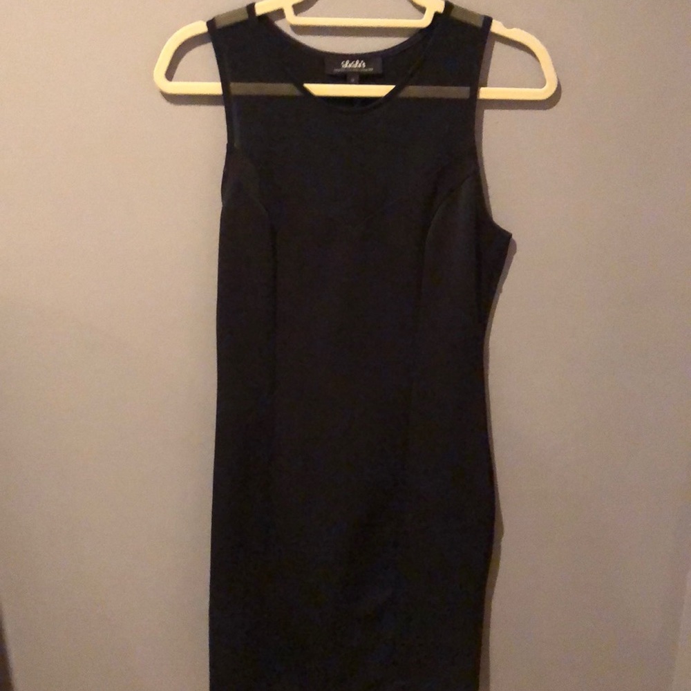 Lulu’s black cocktail dress